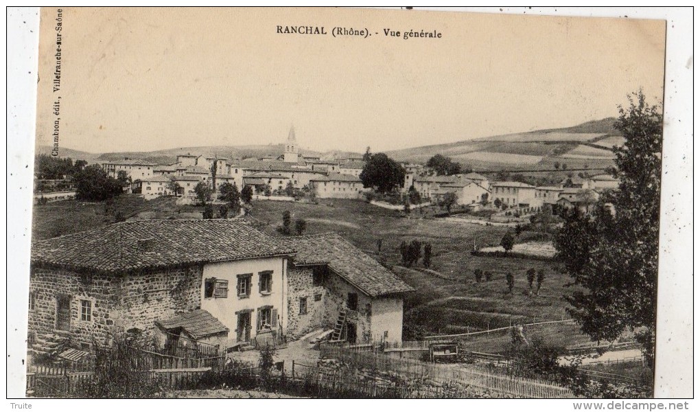 RANCHAL VUE GENERALE