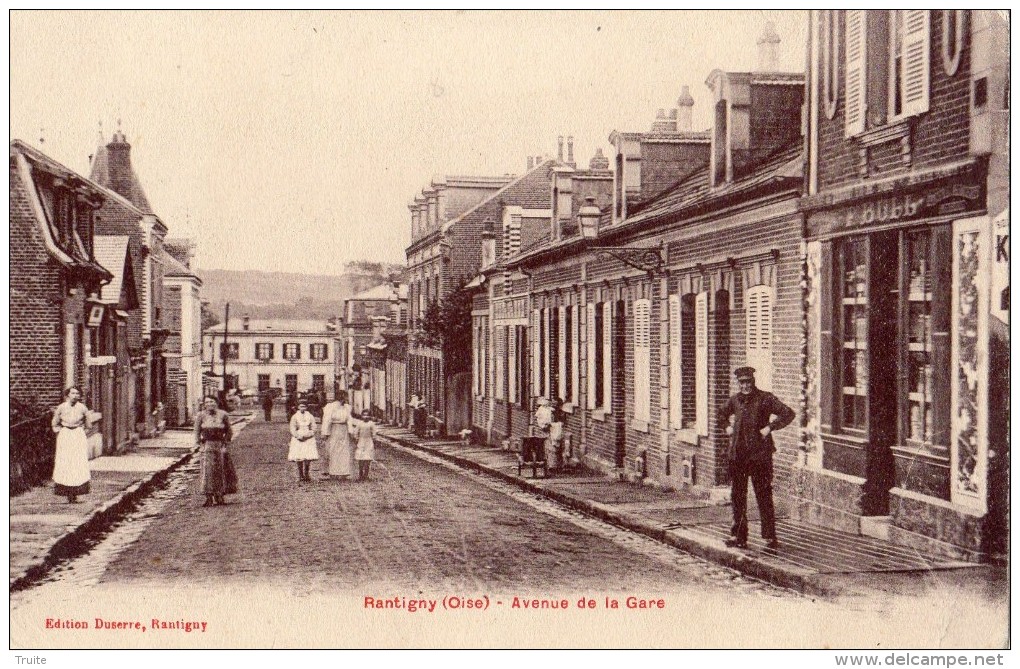 RANTIGNY AVENUE DE LA GARE  COMMERCE BULL ANIMEE