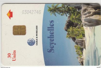 PHONE CARD-SEYCHELLES (E48.5.8