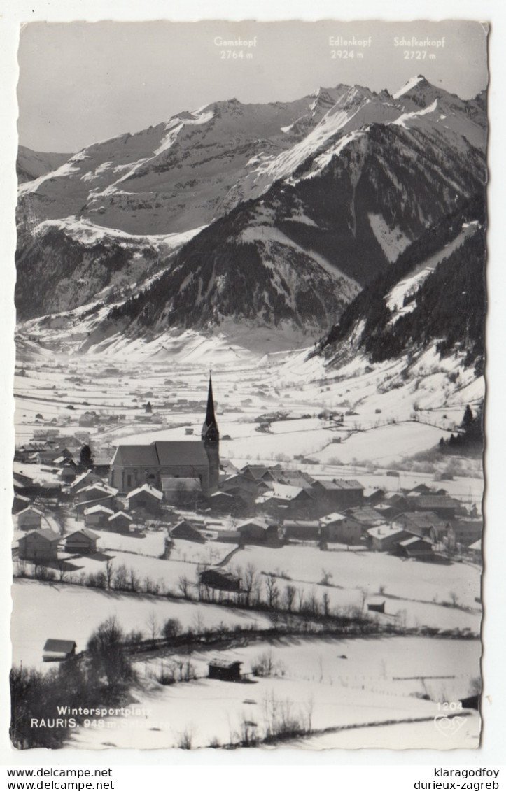 Rauris old postcard travelled 1965 b181115