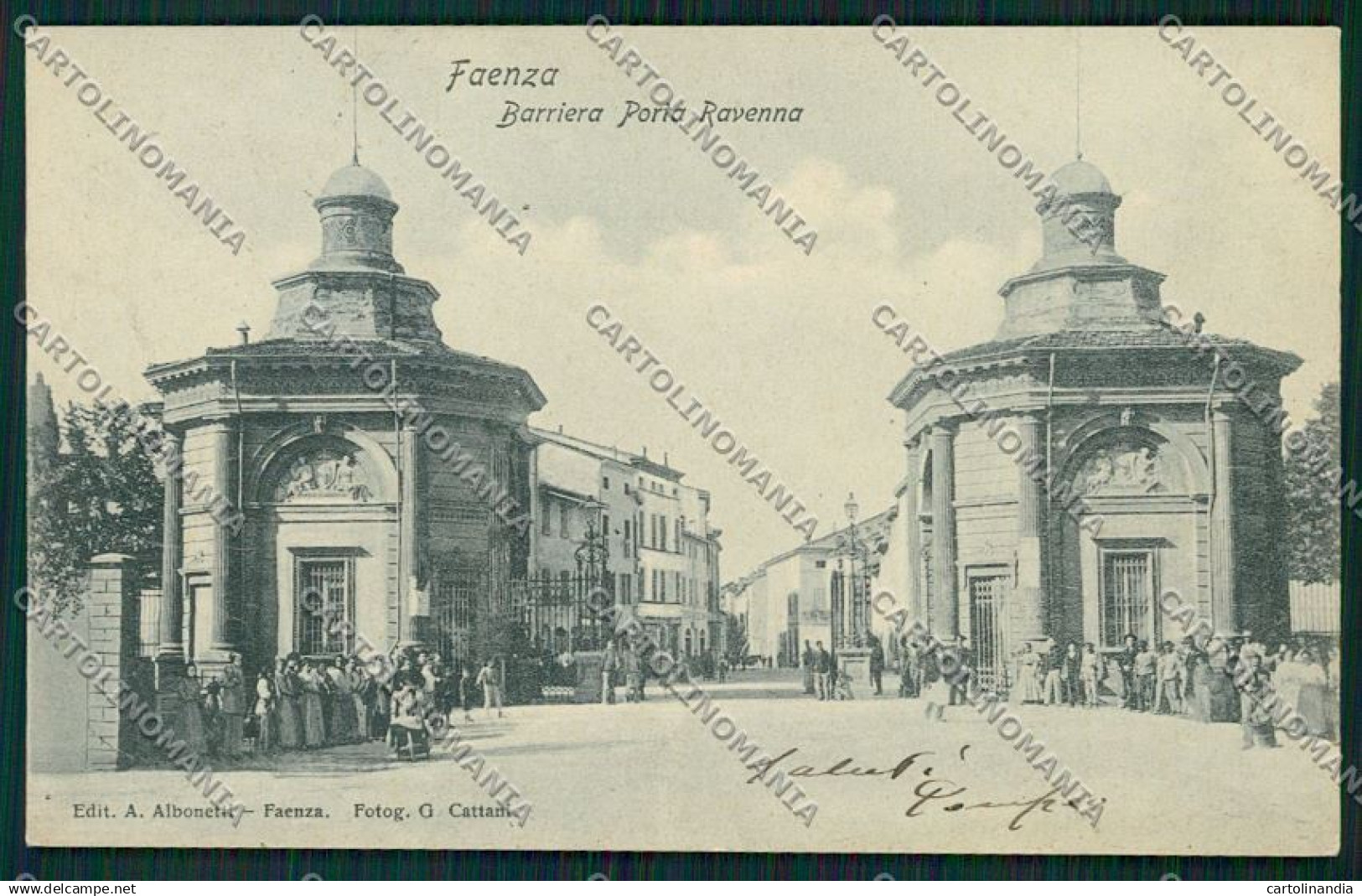 Ravenna Faenza cartolina QK0028