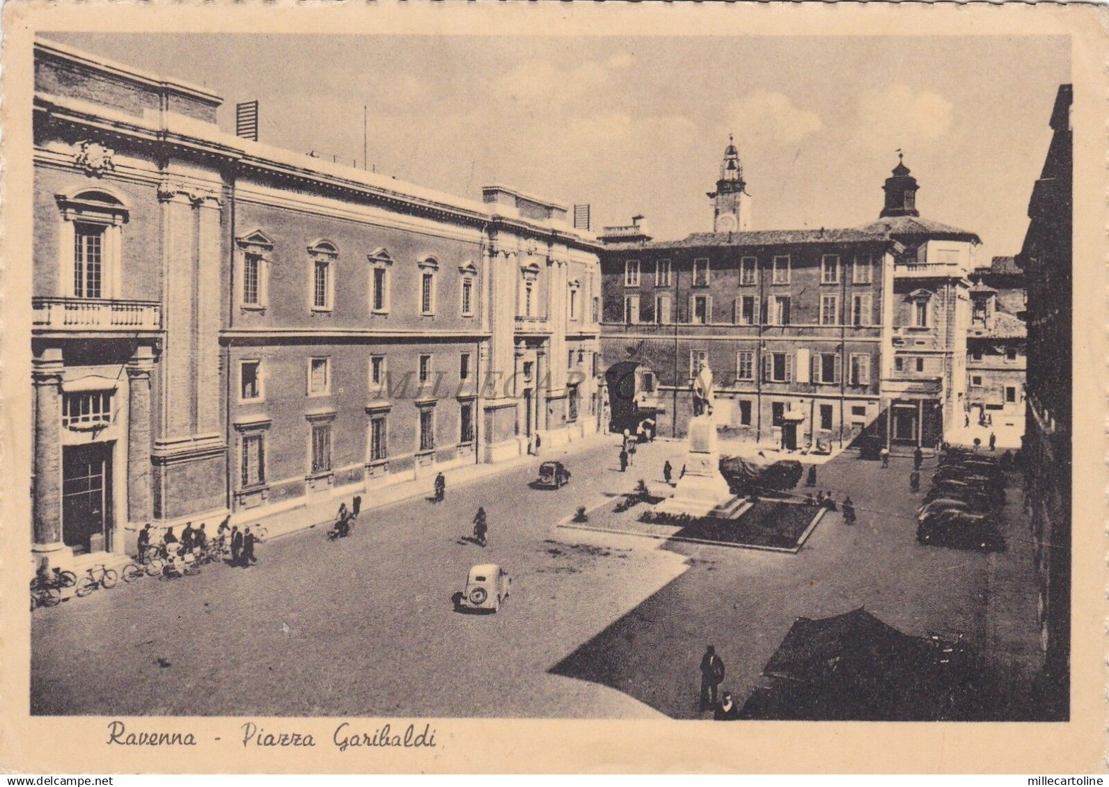 RAVENNA - Piazza Garibaldi 1952