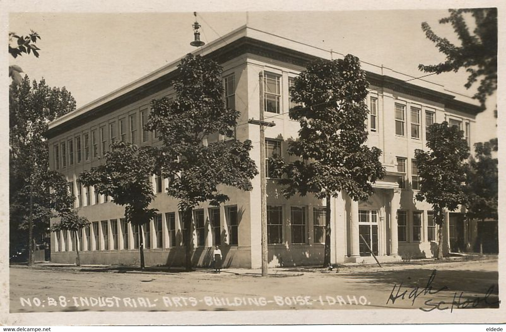 Real Photo Boise  Industrial Arts Building