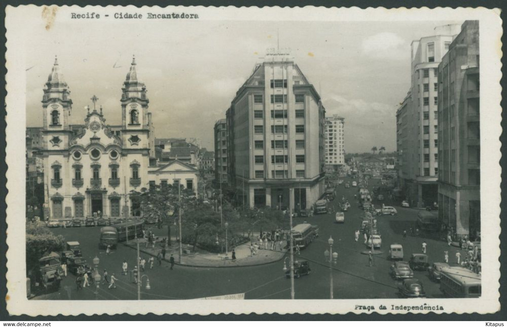 RECIFE vintage postcard Brazil