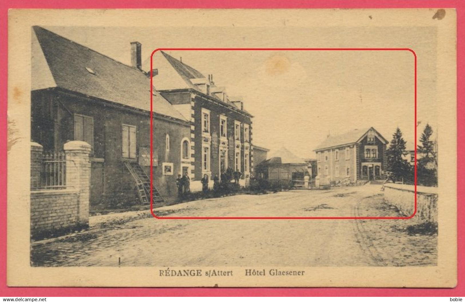 Redange sur Attert - Luxembourg :  Hôtel Glaesener - 1923.