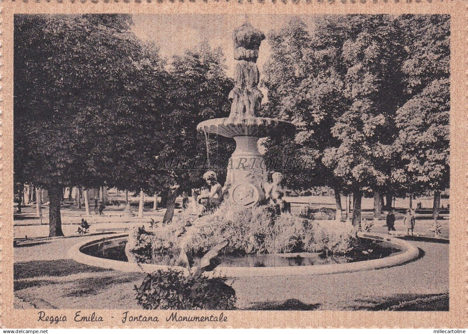 REGGIO EMILIA - Fontana Monumentale