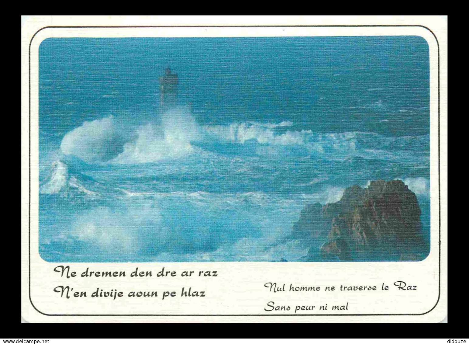 Régions - Bretagne - Sagesse de Bretagne - Effet de Vagues - CPM - Voir Scans Recto-Verso