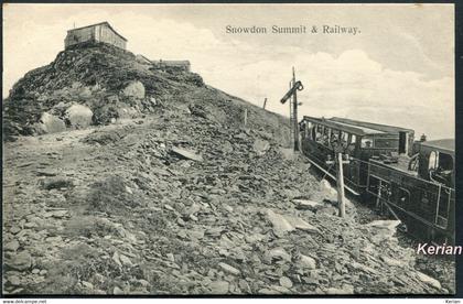 Snowdon Summit & Railway - Francis, Higt Street Carnarvon - See 2 larges scans