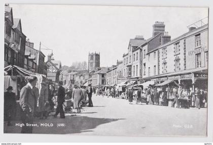 Mold Wales High Street Market