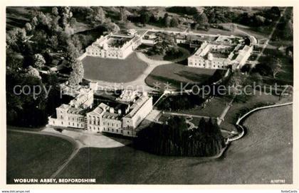 43004932 Woburn Mid Bedfordshire Abbey aerial view