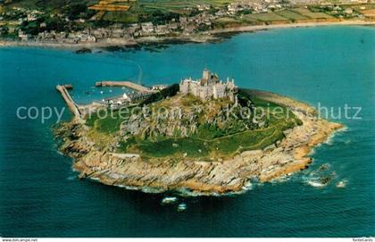 73576862 Marazion Cornwall St Michael's Mount aerial view