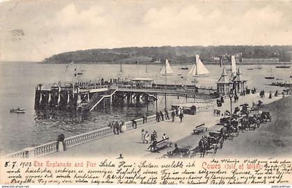 England - COWES the Esplanade and Pier