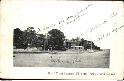 10928232 Cowes Cowes Trinity Church Royal Yacht Squadron Club x