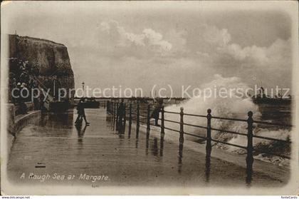 71502058 Margate UK Rough Sea Margate UK