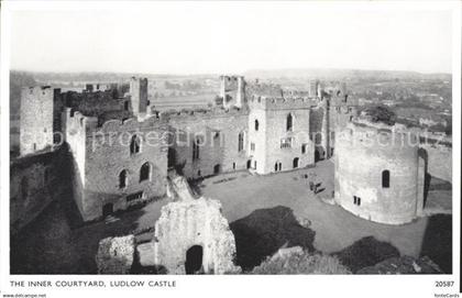 71988293 Ludlow Shropshire Ludlow Castle Inner Courtyard