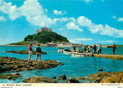 Angleterre - St Michael's Mount - Cornwall - Scilly Isles - England - Royaume Uni - UK - United Kingdom - CPM - Carte Ne