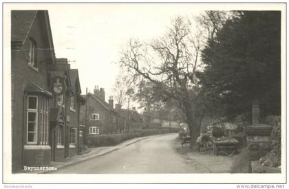 staffordshire, SWYNNERTON, Street Scene with Pub (?) (1955) RPPC