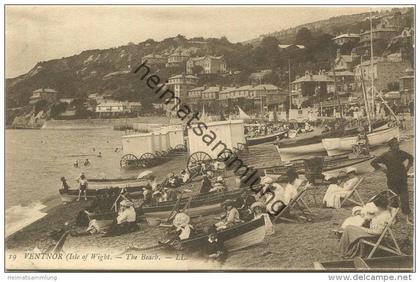 Isle of Wight - Ventnor - The Beach ca. 1905