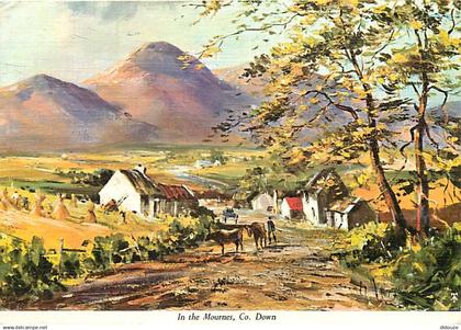 Irlande du Nord - Down - In the Mournes - Art Peinture - Northen Ireland - CPM - Voir Scans Recto-Verso