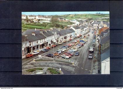 irlande du nord. irvinestown main street. carte moderne