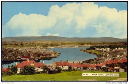 northern ireland, LONDONDERRY, River Foyle (1969)