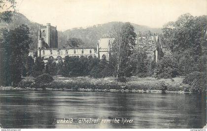 Postcard Uk Scotland Dunkeld cathedral