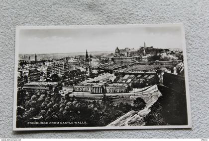 A824, Cpsm, Edinburgh from castle walls, Ecosse