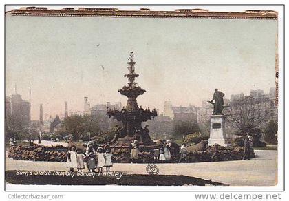 UK Scotland Paisley  vintage original postcard ca1900 ak cpa [WIN3_300]