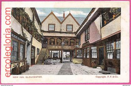 5801 - GREAT BRITAIN - VINTAGE POSTCARD  - Gloucester, New Inn