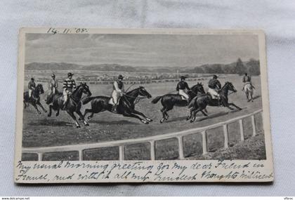 preliminary canter, Angleterre