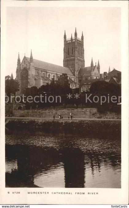 11751713 Worcester Cathedral from River Worcester