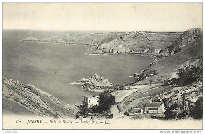 pays divers - royaume uni -ref C397 - jersey - bouley  bay   - carte bon etat  - postcard in good condition -