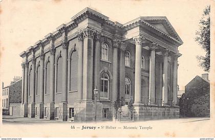 Jersey - ST. HELIER - Masonic Temple - Publ. unknown