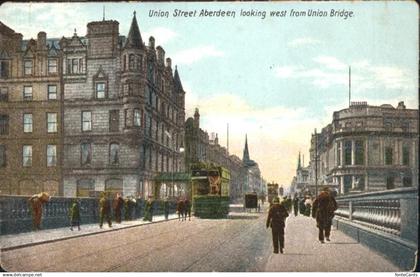 10990138 Aberdeen City Union Street Aberdeen Bridge Strassenbahn