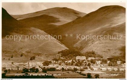 43481969 Alva Clackmannanshire Ochil Hills and Alva from south