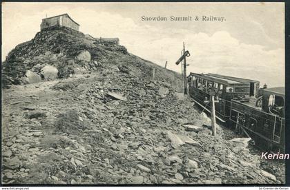 Snowdon Summit & Railway - Francis, Higt Street Carnarvon - See 2 larges scans