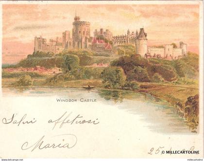 ENGLAND - Windsor - Windsor Castle 1902 (Court Size)