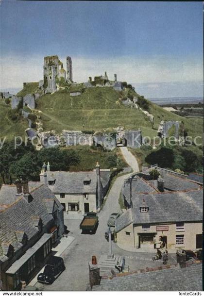 72447661 Corfe Dorset with Castle Corfe Dorset