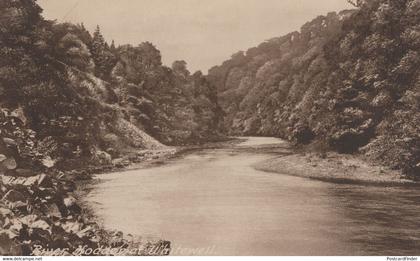 Whitewell River Hodder Lancashire Old Postcard