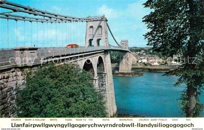 72779990 Anglesey East Staffordshire Menai Suspension Bridge East Staffordshire