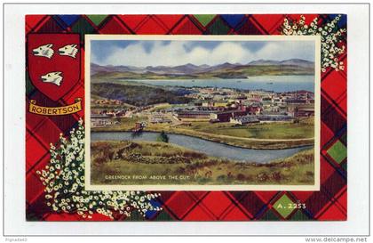 CP , ECOSSE , RENFREWSHIRE , Greenock From Above The Cut