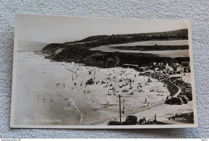 Cpsm, Benllech, beach, la plage, Angleterre