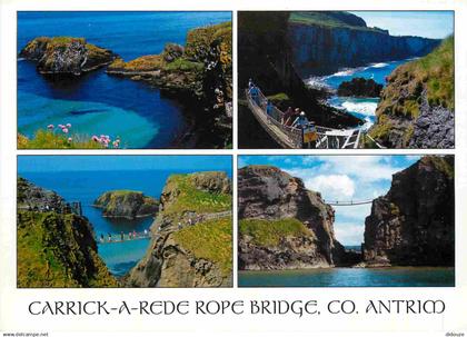 Irlande du Nord - Antrim - Carrick a Rede Rope Bridge - Multivues - CPM - Voir Scans Recto-Verso