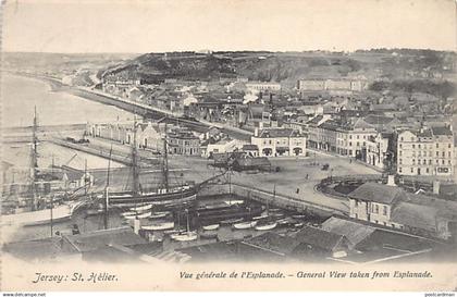 Jersey - SAINT-HELIER - General view of the Esplanade - Publ. unknwon