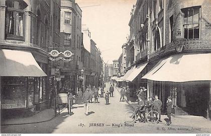 Jersey - ST. HELIER - King Street - Publ. H. G. Allix 187