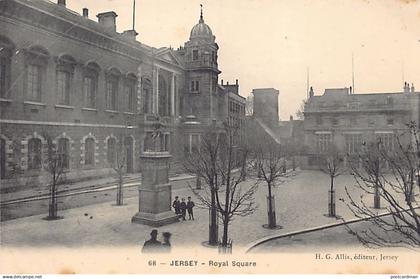 Jersey - ST. HELIER - Royal Square - Publ. H. G. Allix 68