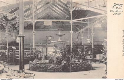 Jersey - ST. HELIER - The Market, Interior - Publ. The Wrench Series 8648