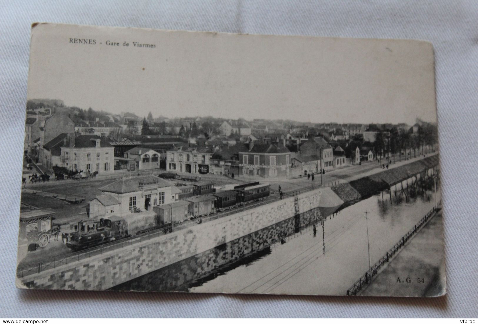 Rennes, gare de Viarmes, Ille et Vilaine 35