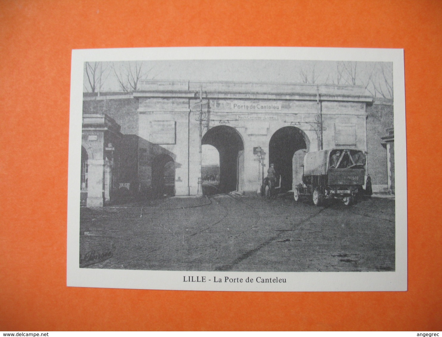 Reproduction Carte Postale de Lille  - Porte de Canteleu