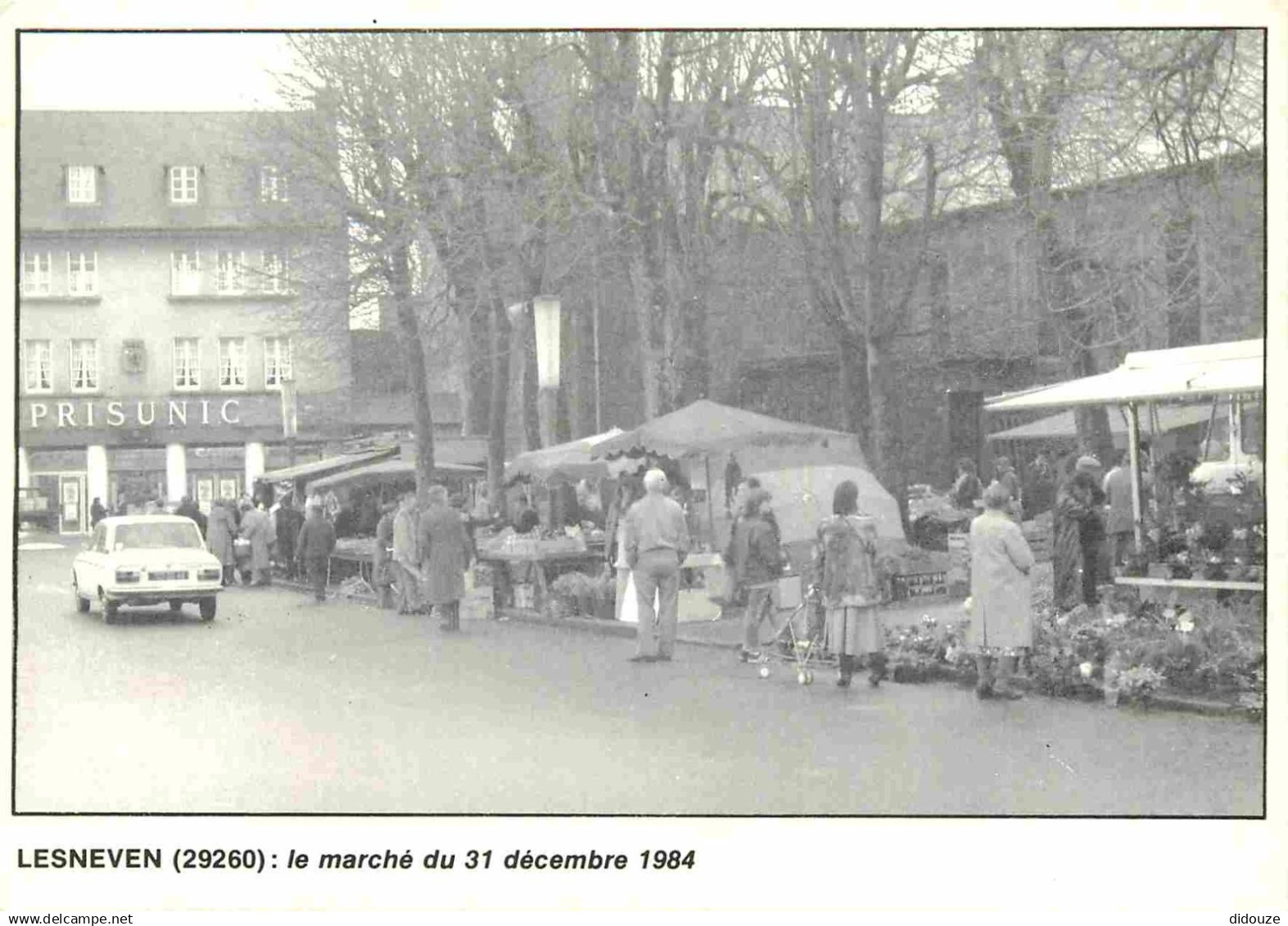 Reproduction CPA - 29 Lesneven - Marché du 31 décembre 1984 - Automobiles - CPM - Voir Scans Recto-Verso